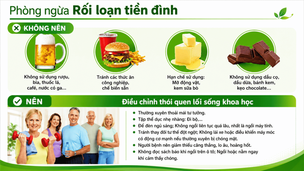 RỐI LOẠN TIỀN ĐÌNH